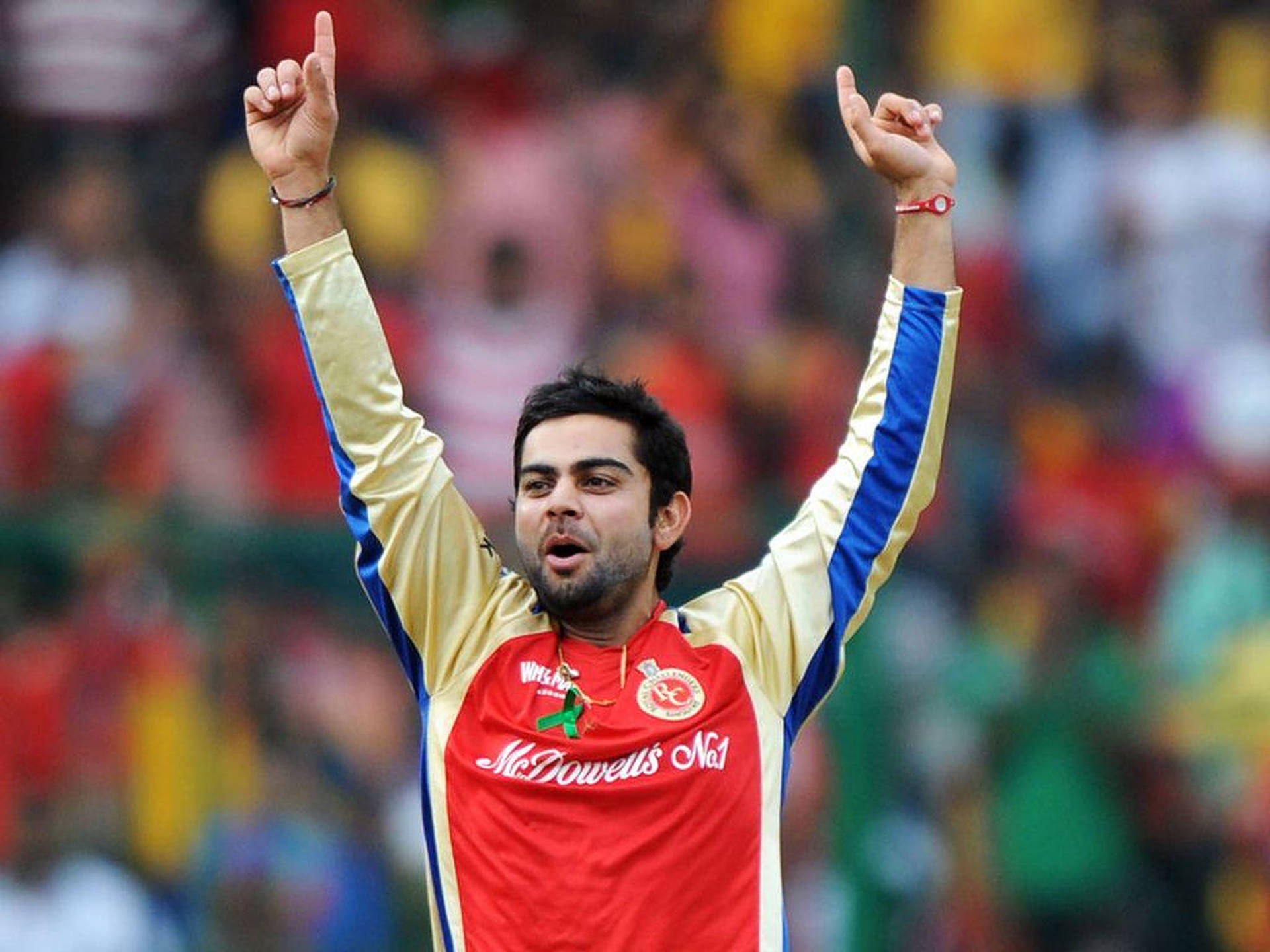 Royal Challengers Bangalore Raised Arms