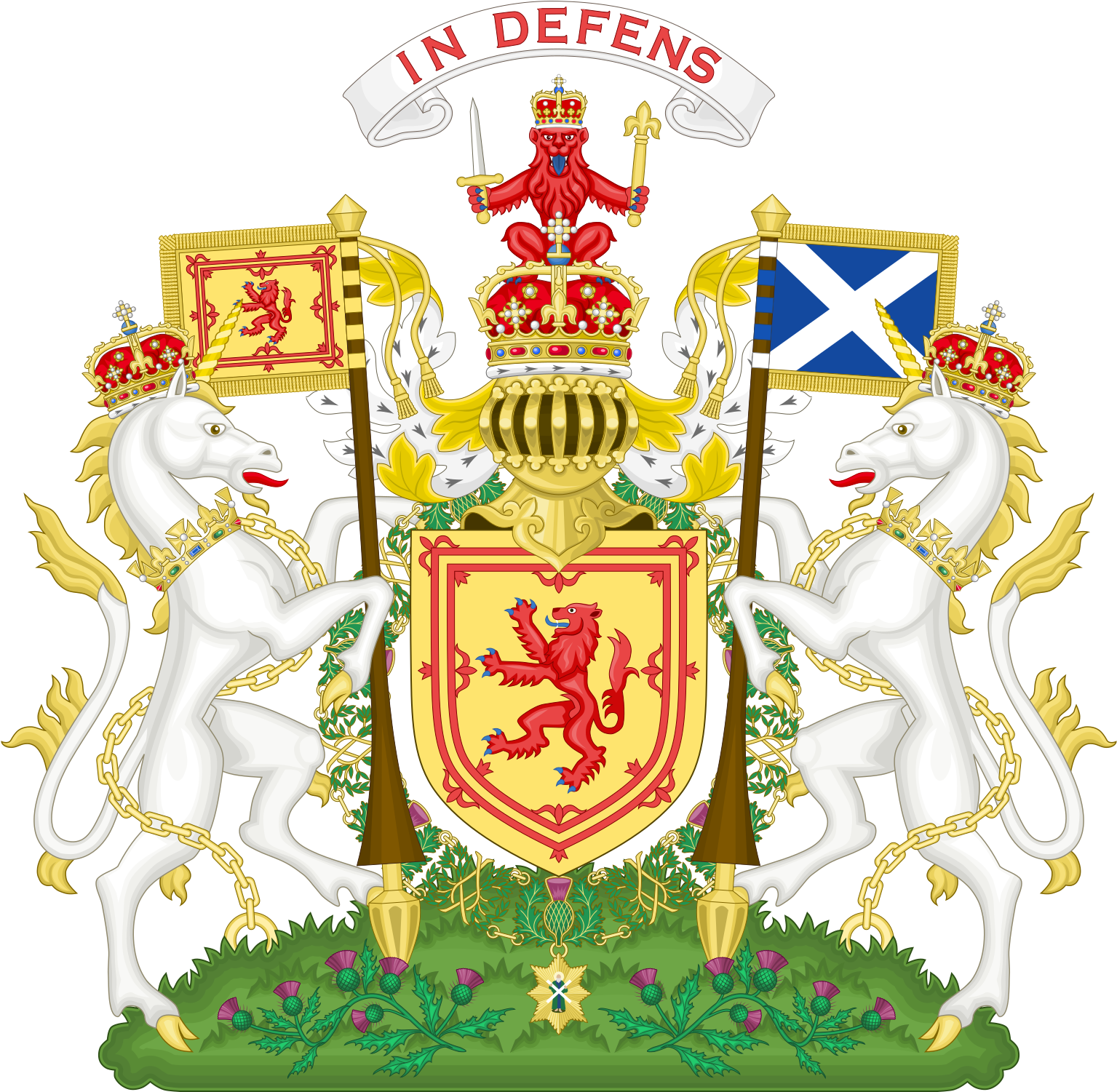 Royal Coatof Armsof Scotland PNG