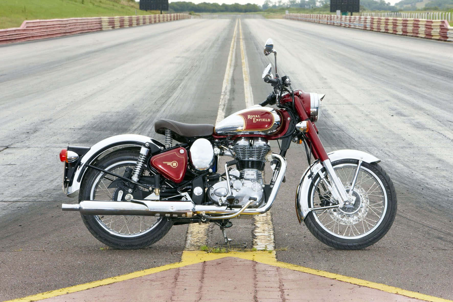 Cruising in style with a Royal Enfield Bullet