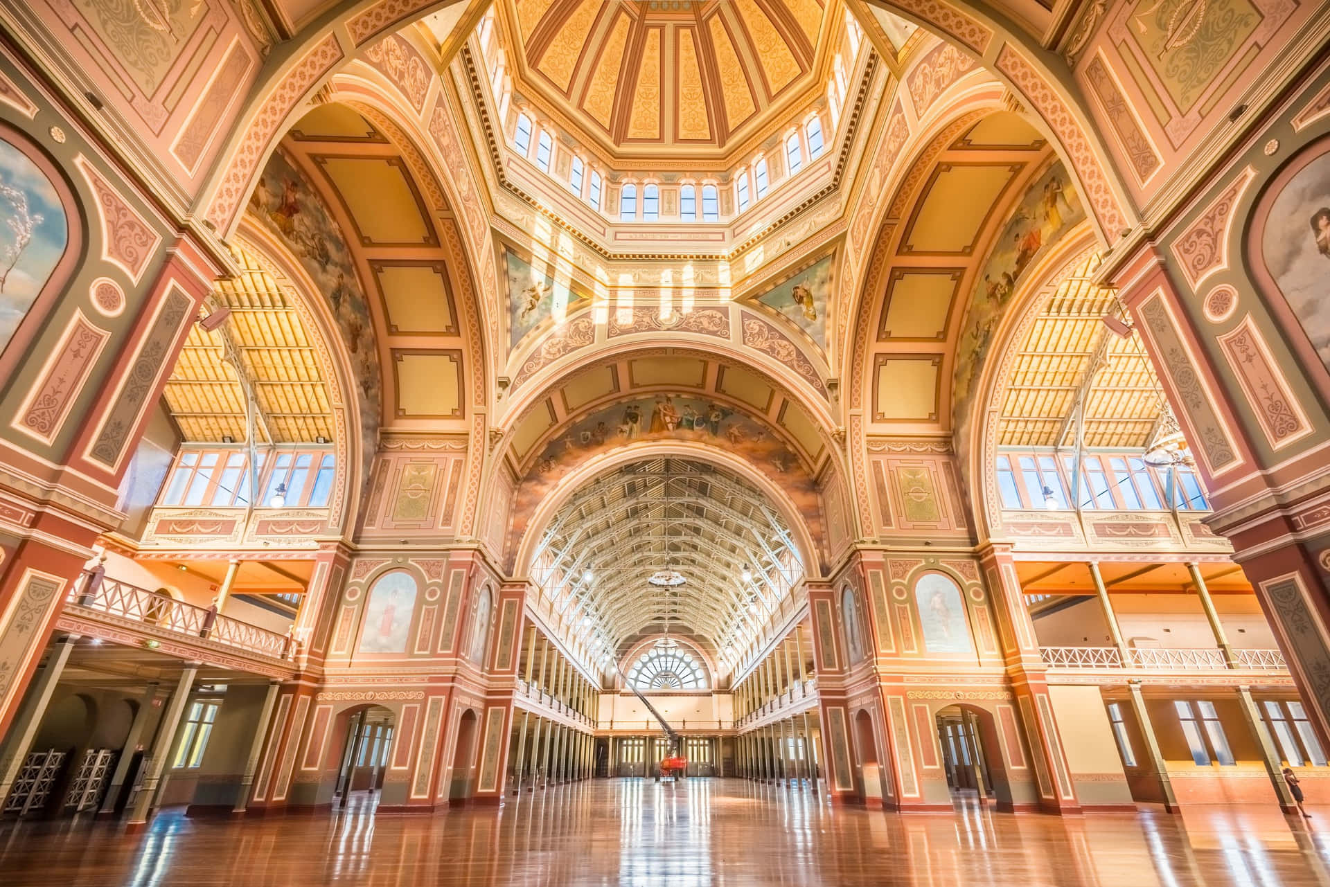 Royal Exhibition Building Interior Architecture Wallpaper