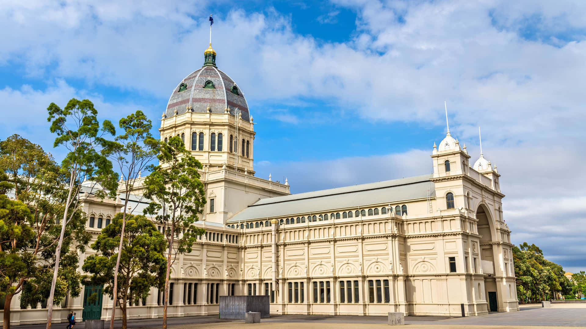 Royal Exhibition Building Melbourne Australia Wallpaper