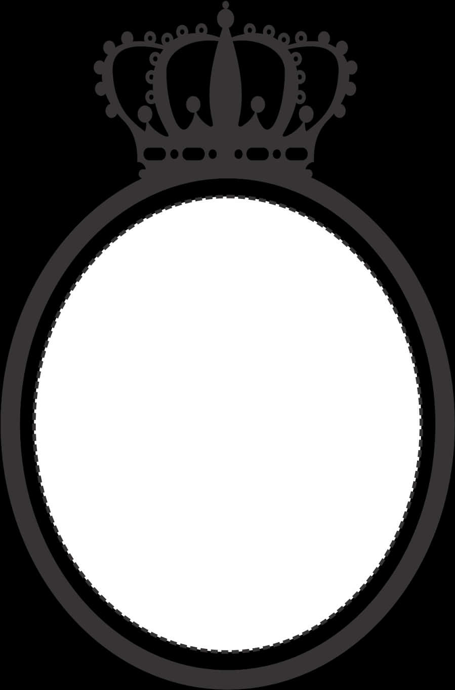 Royal Frame Template PNG