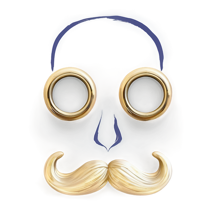 Royal Handlebar Mustache Png Kuw70 PNG