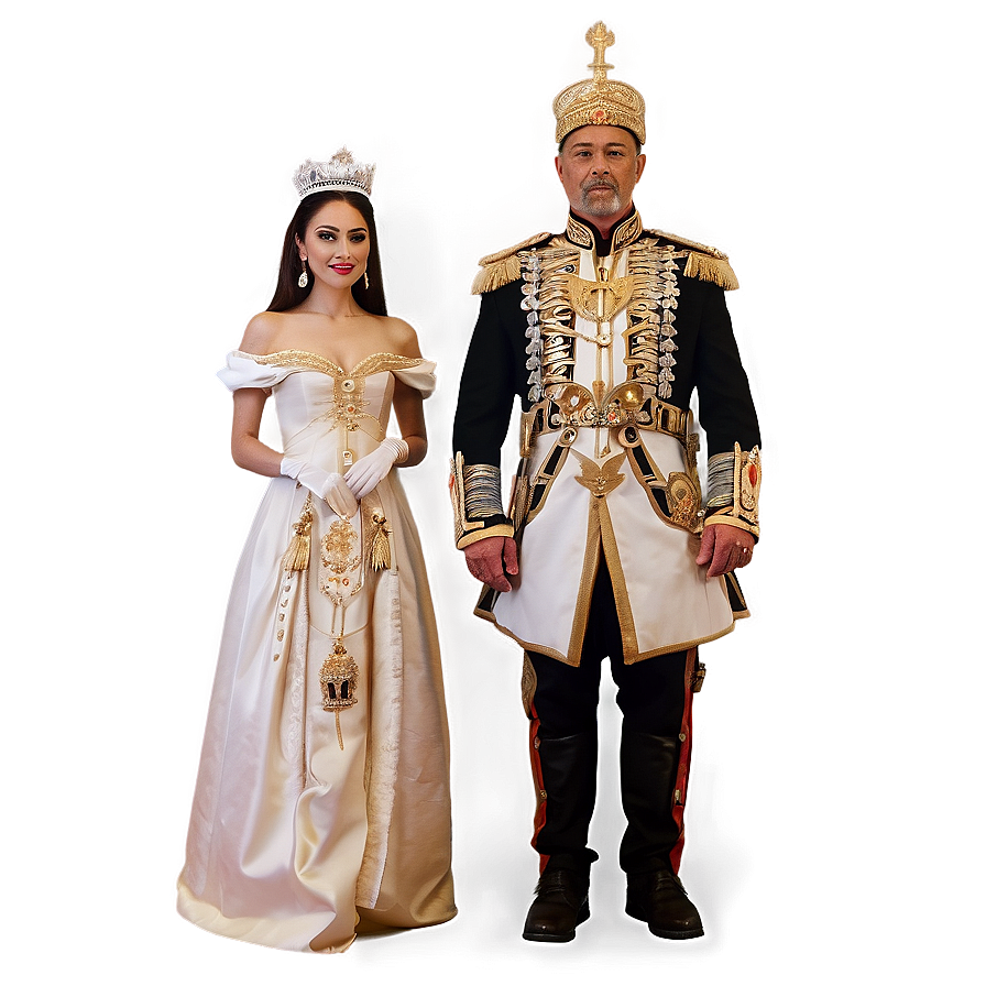 Royal King And Queen Png Xkl PNG