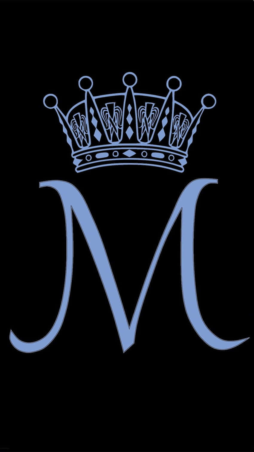 Royal Monogram Crown Logo Wallpaper