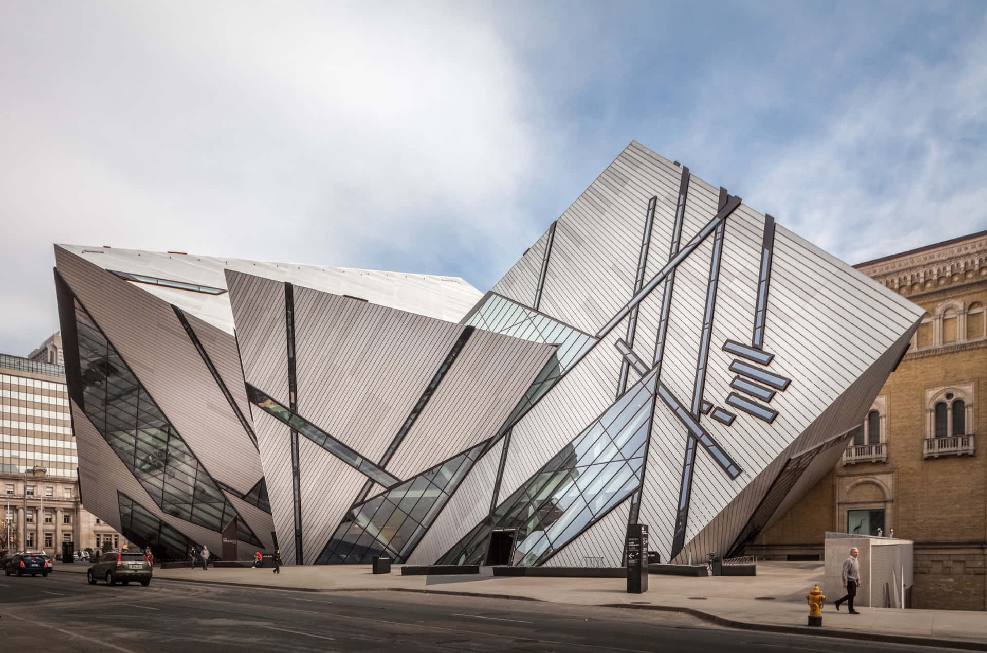 Royal Ontario Museum Moderne Architectuur Achtergrond