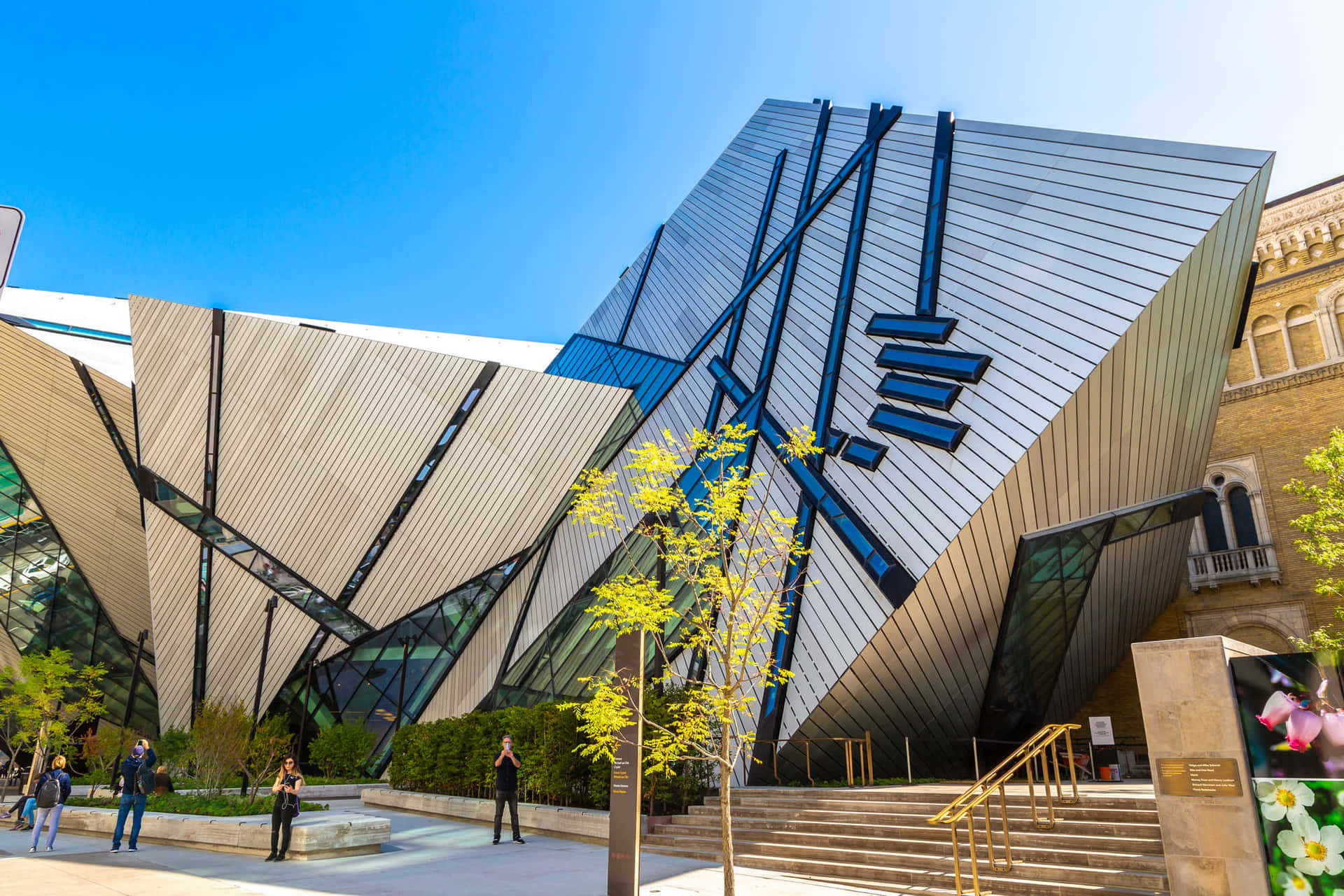 Royal Ontario Museum Moderne Architectuur Achtergrond