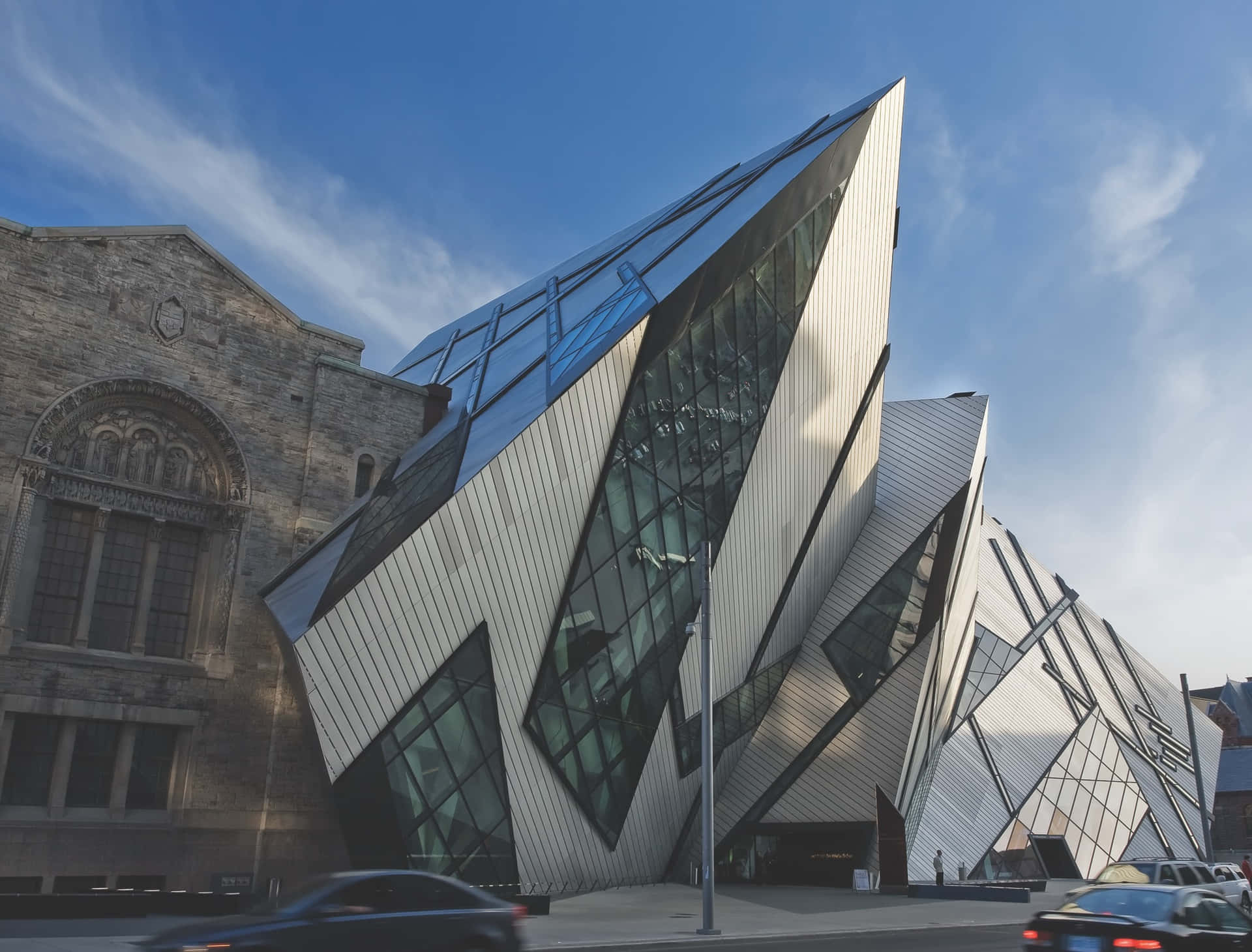 Royal Ontario Museum Moderne Architectuur Achtergrond