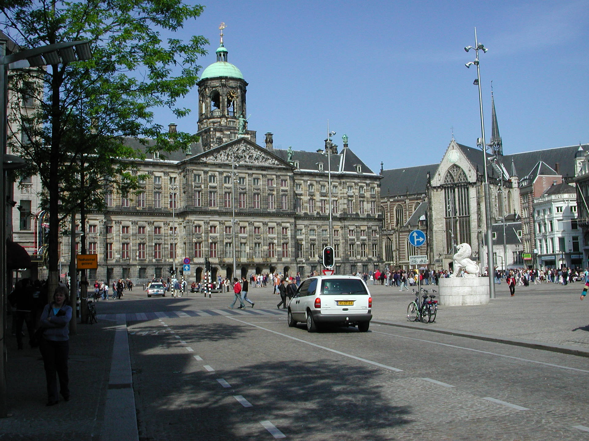 Royal Palace Of Amsterdam Photography Background