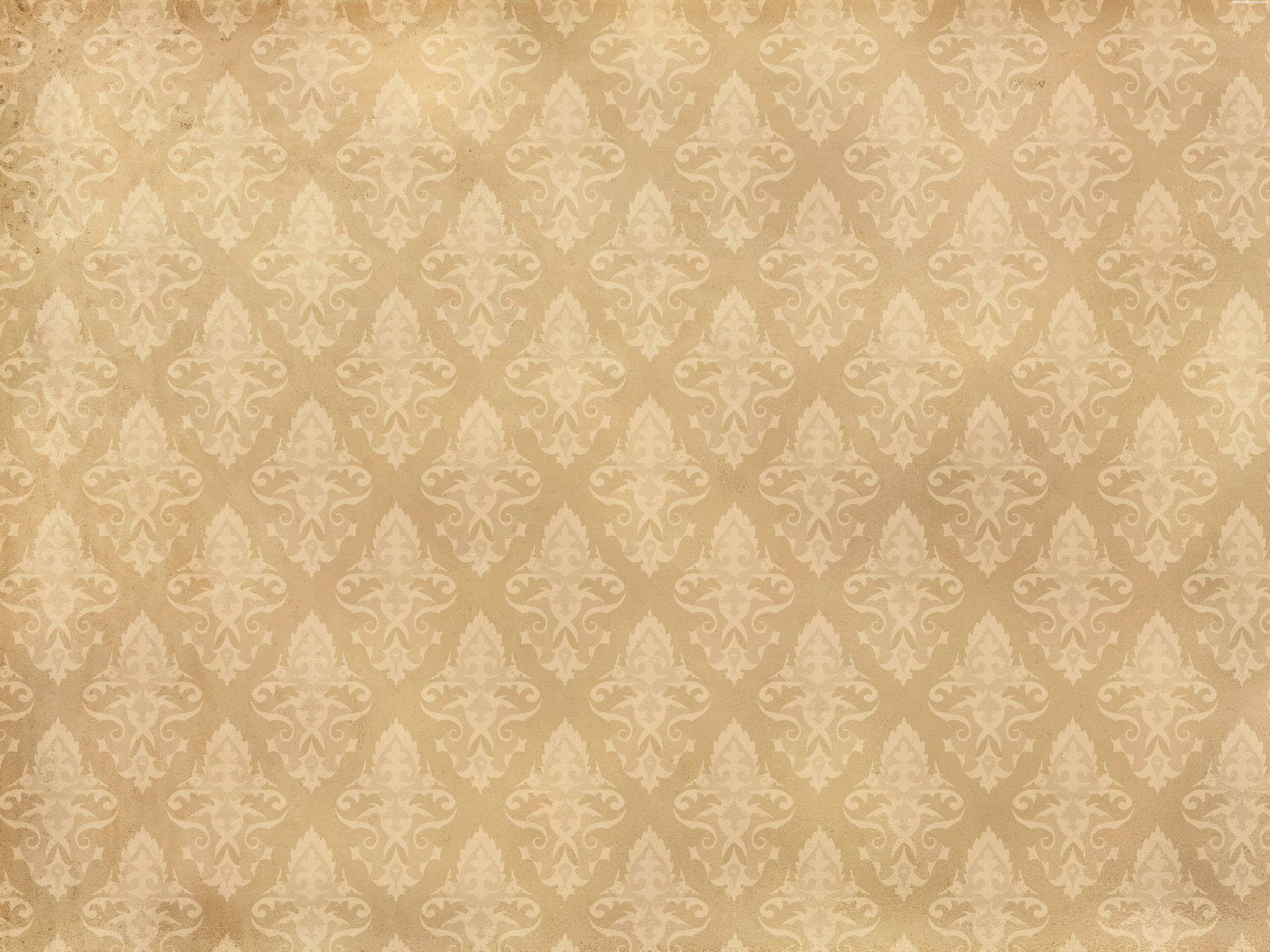 Elegant Brown Pattern Wallpaper