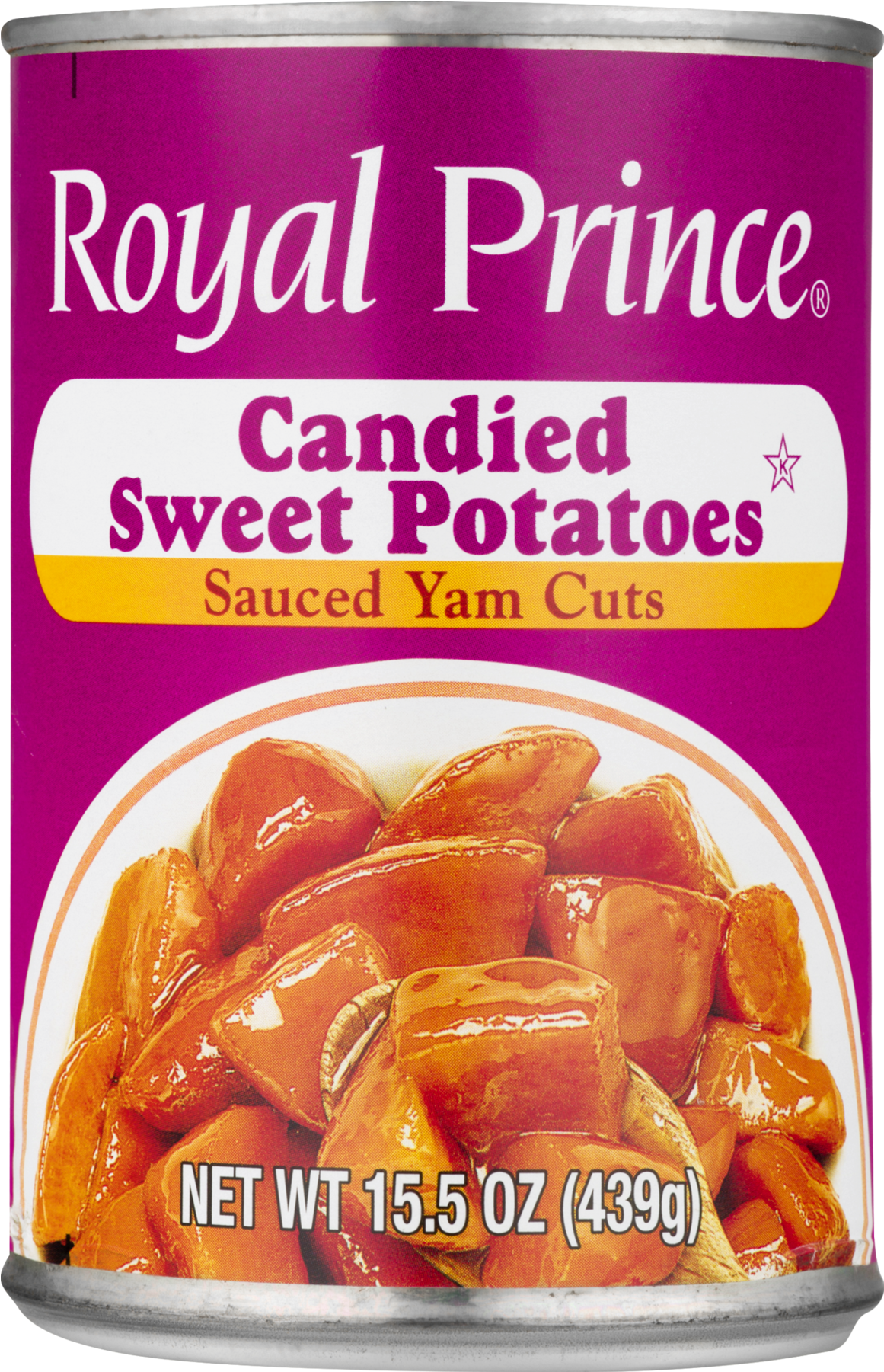 Royal Prince Candied Sweet Potatoes Can PNG