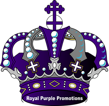 Royal Purple Crown Promotion Graphic PNG