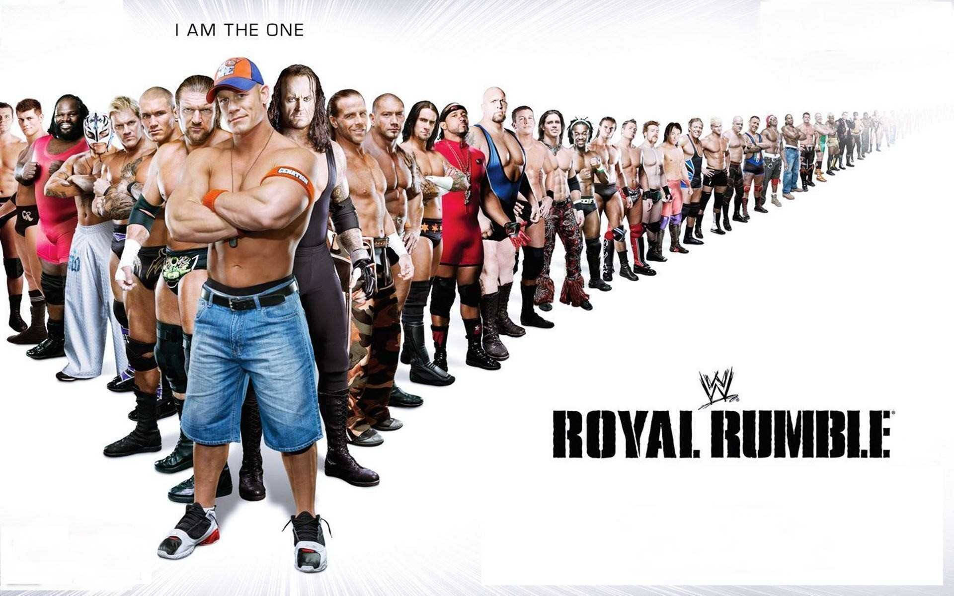 Royal Rumble Wrestling Poster Wallpaper