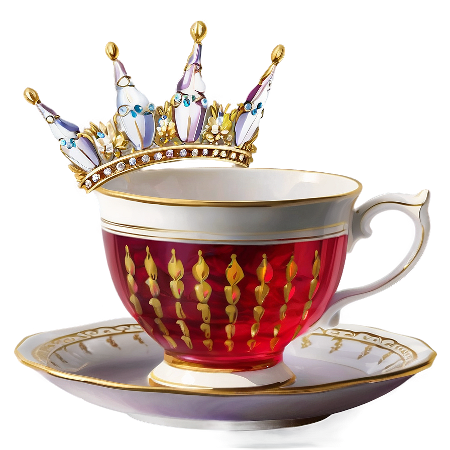 Download Royal Tea Cup Majesty Png 05252024 | Wallpapers.com