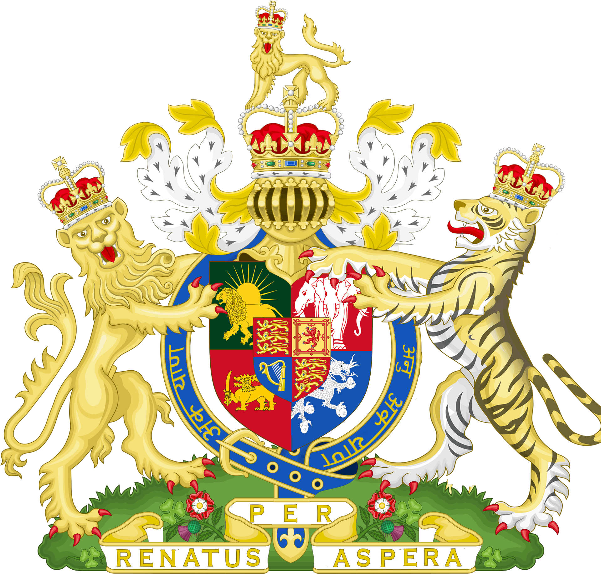 Royal_ Coat_of_ Arms_ Illustration PNG