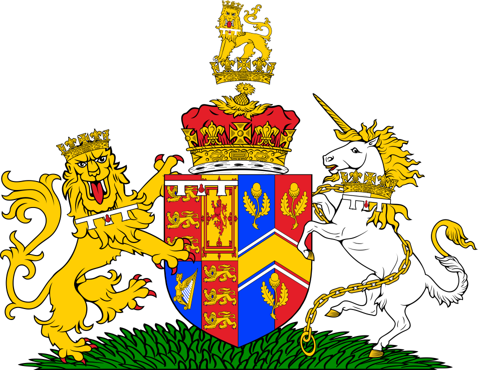 Download Royal_ Coat_of_ Arms_ U K_ Heraldry | Wallpapers.com