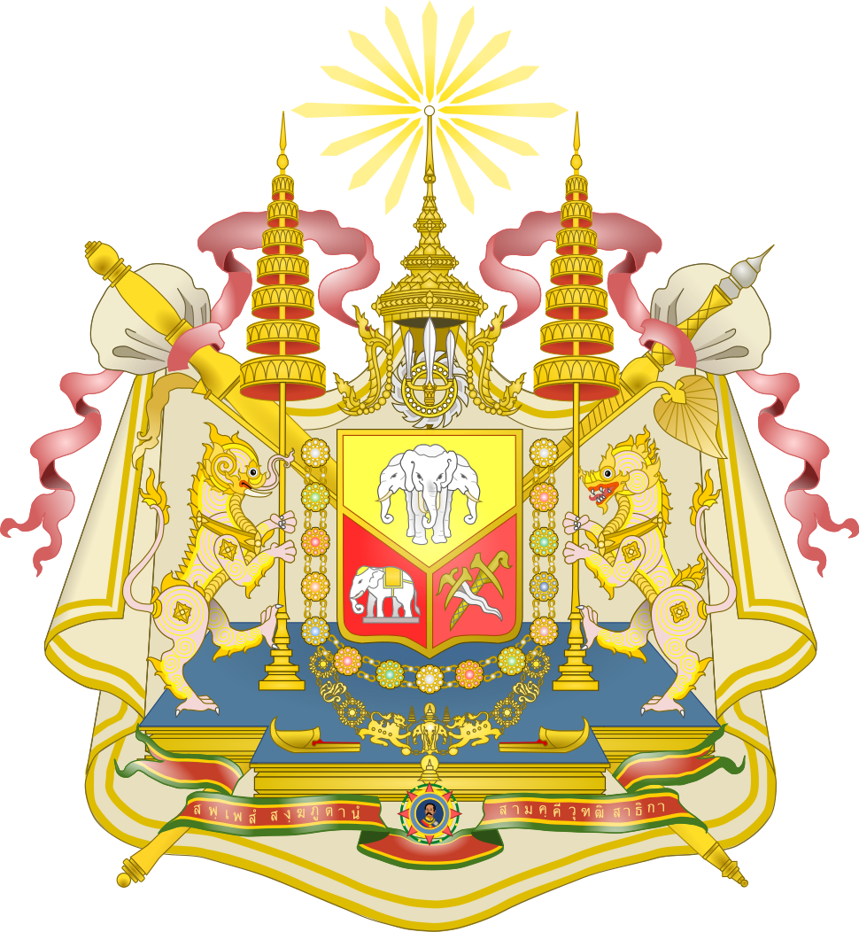 Royal_ Thai_ Emblem_with_ Garuda PNG