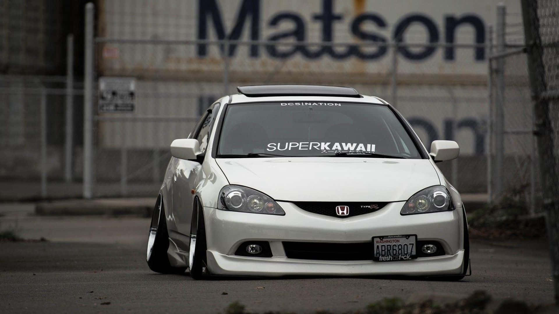 Acura RSX Type-S in Action Wallpaper