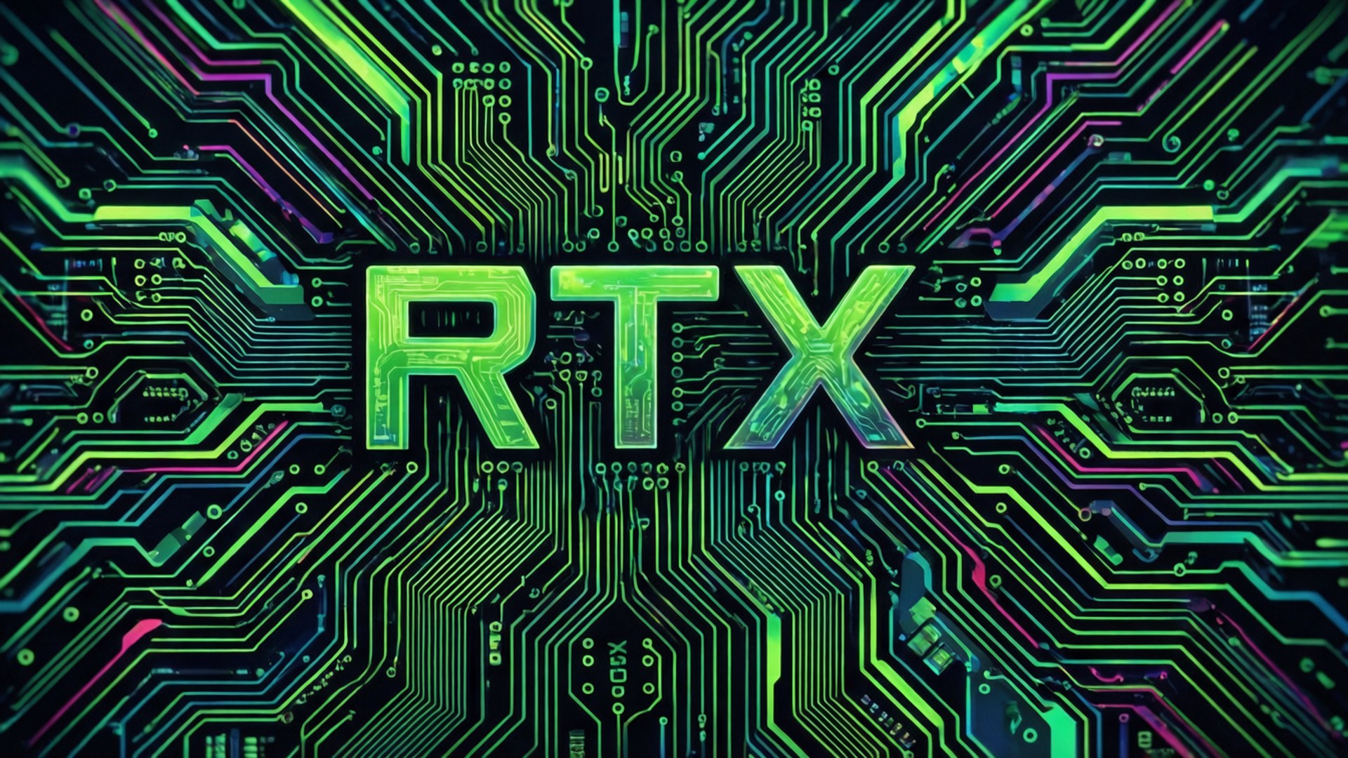 RTX Pola Sirkuit Wallpaper