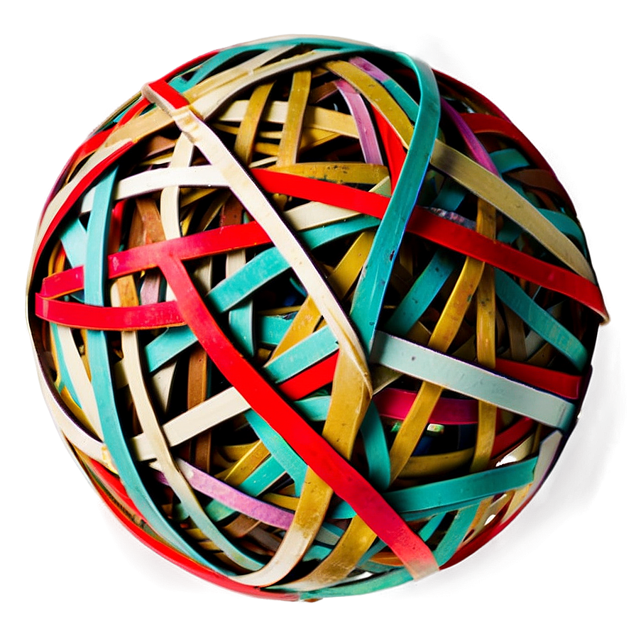 Rubber Band Ball Png 06132024 PNG