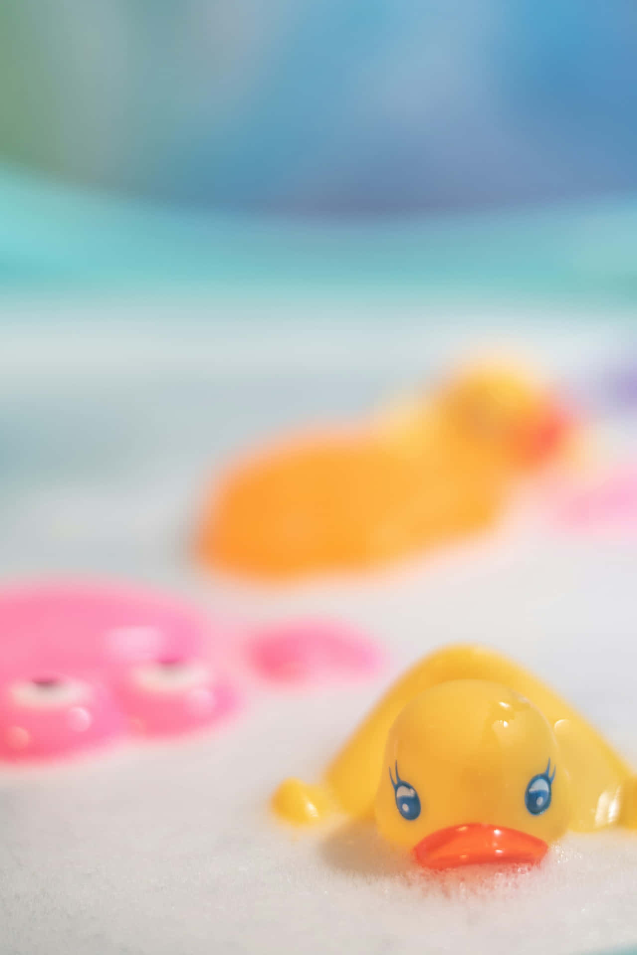 Rubber Duck Bath Time Fun.jpg Wallpaper