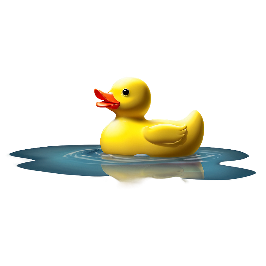 Rubber Duck In A Pond Png Xvl PNG