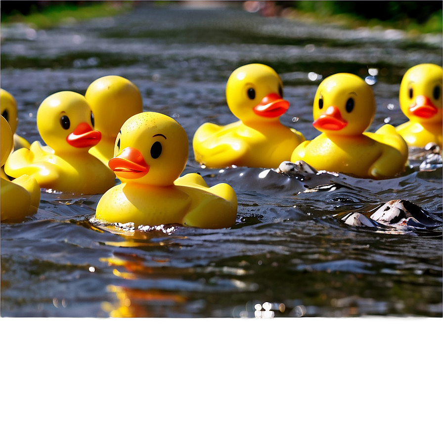 Rubber Duck Race Png Sud PNG