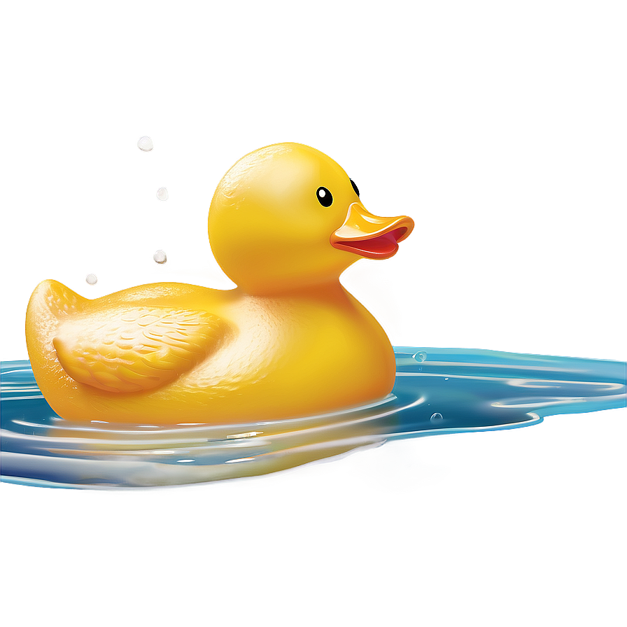 Rubber Duck With Soap Png Rlu28 PNG