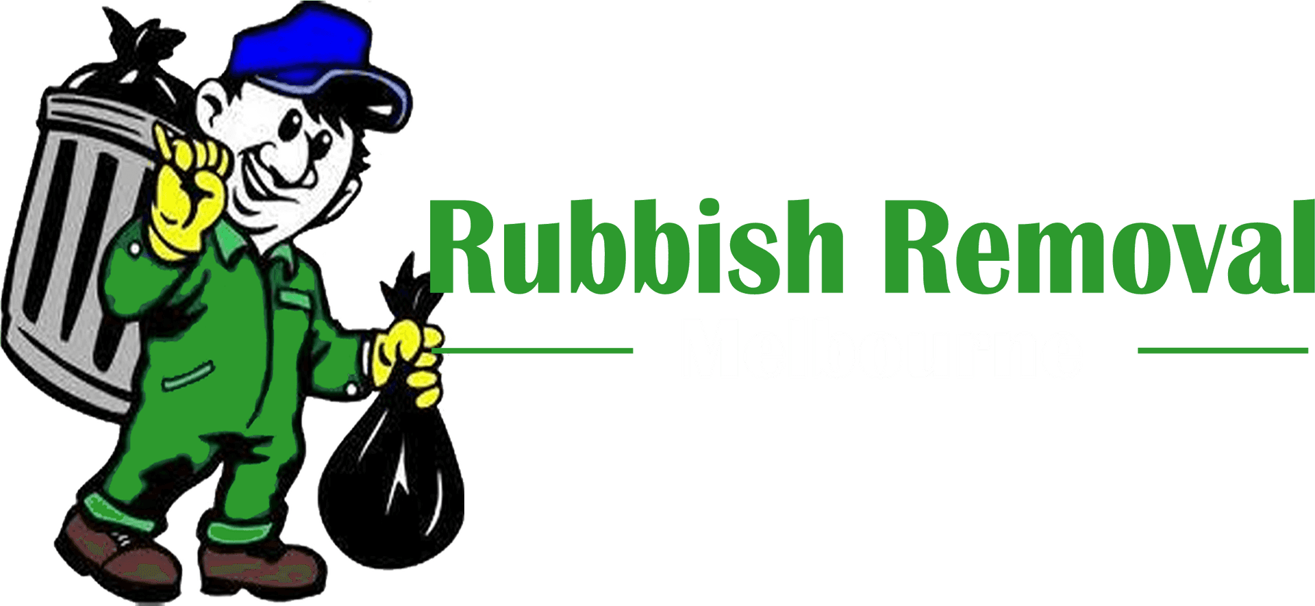 Rubbish Removal Service Cartoon Character PNG