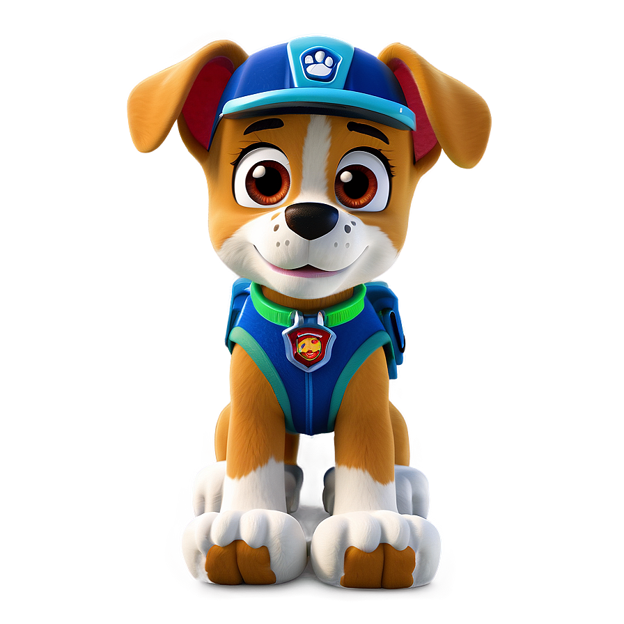 Rubble Digging Paw Patrol Png Drh PNG