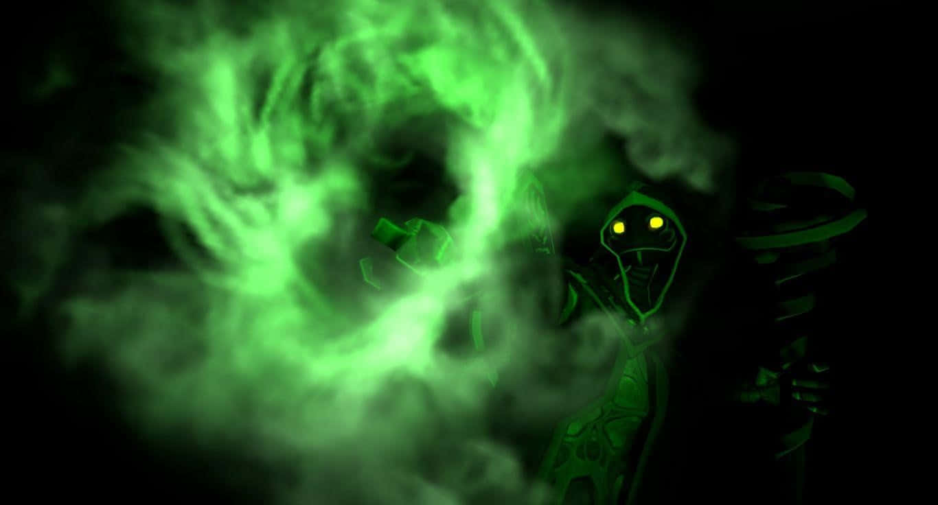 Captivating Rubick Wallpaper - The Grand Magus In Action Wallpaper