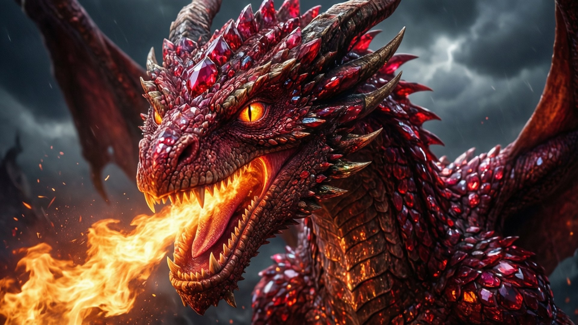 Ruby Dragon Awakening Sfondi