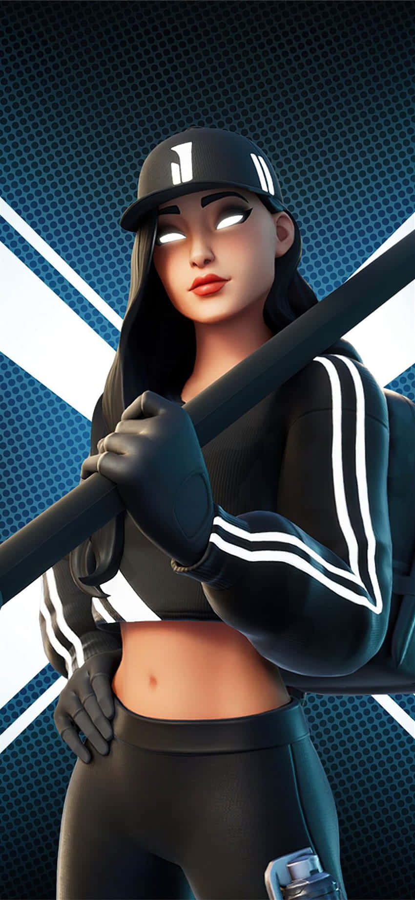 Unlock the Ruby Fortnite Skin and bring your game to a new level! Wallpaper