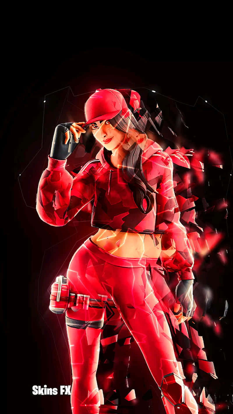 Get the Exclusive Ruby Skin Now and Take Victory Royale in Fortnite! Wallpaper