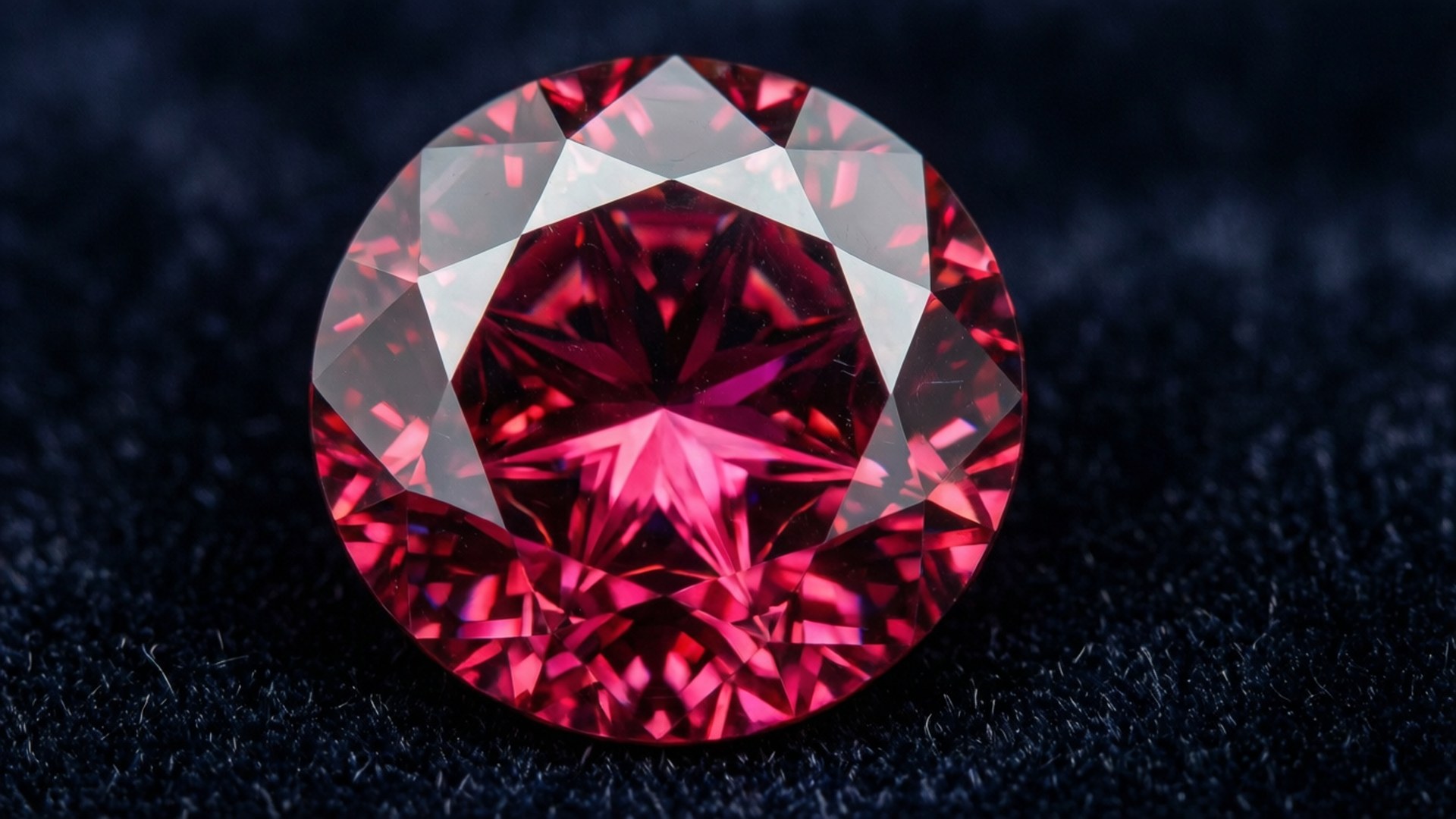 Ruby Gemstone Geometry Wallpapers