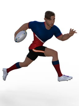 Rugby_ Player_ Action_ Pose PNG