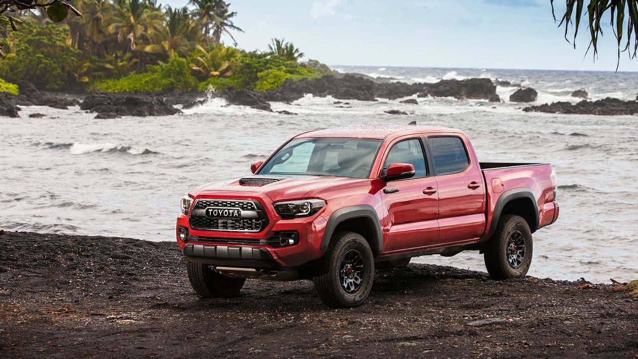 Rugged Adventure With Toyota Tacoma Wallpaper