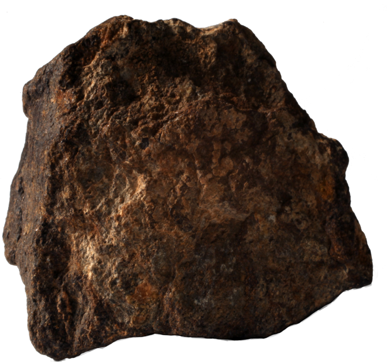 Rugged Asteroid Texture PNG
