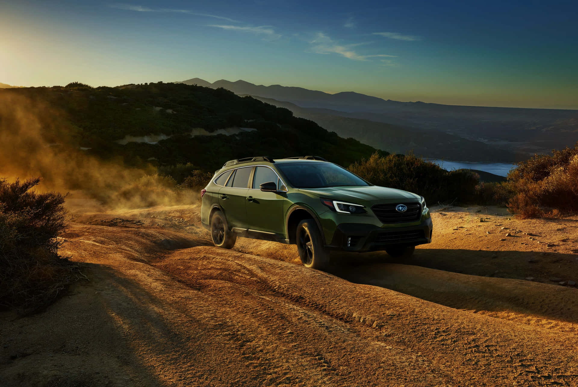 Rugged Beauty: The Subaru Outback In Full Versatility Wallpaper