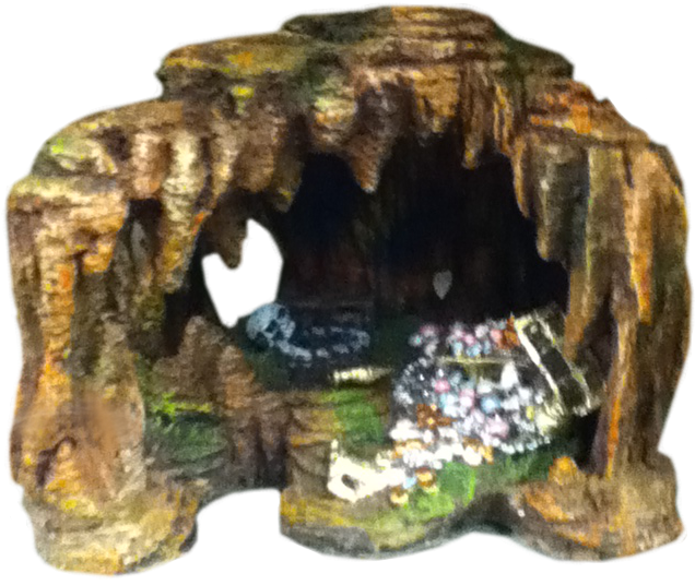 Rugged Cave Entrance PNG