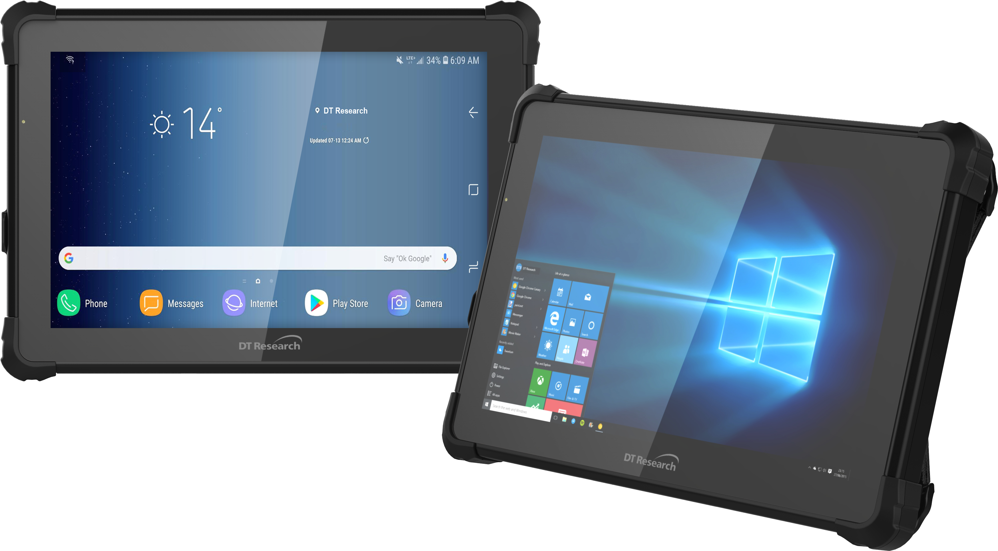 Rugged Dual O S Tablets PNG