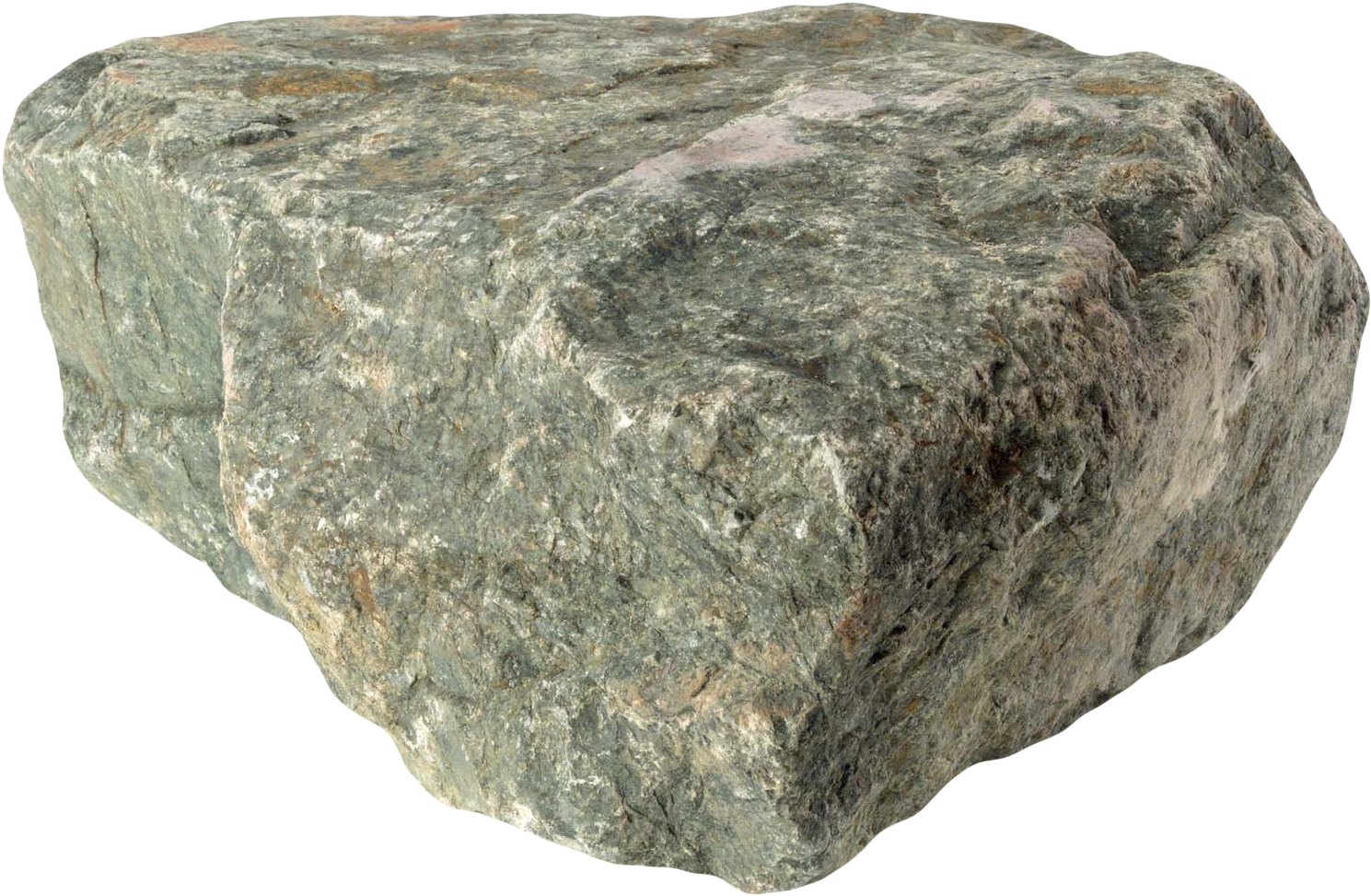 Rugged Granite Boulder Texture PNG