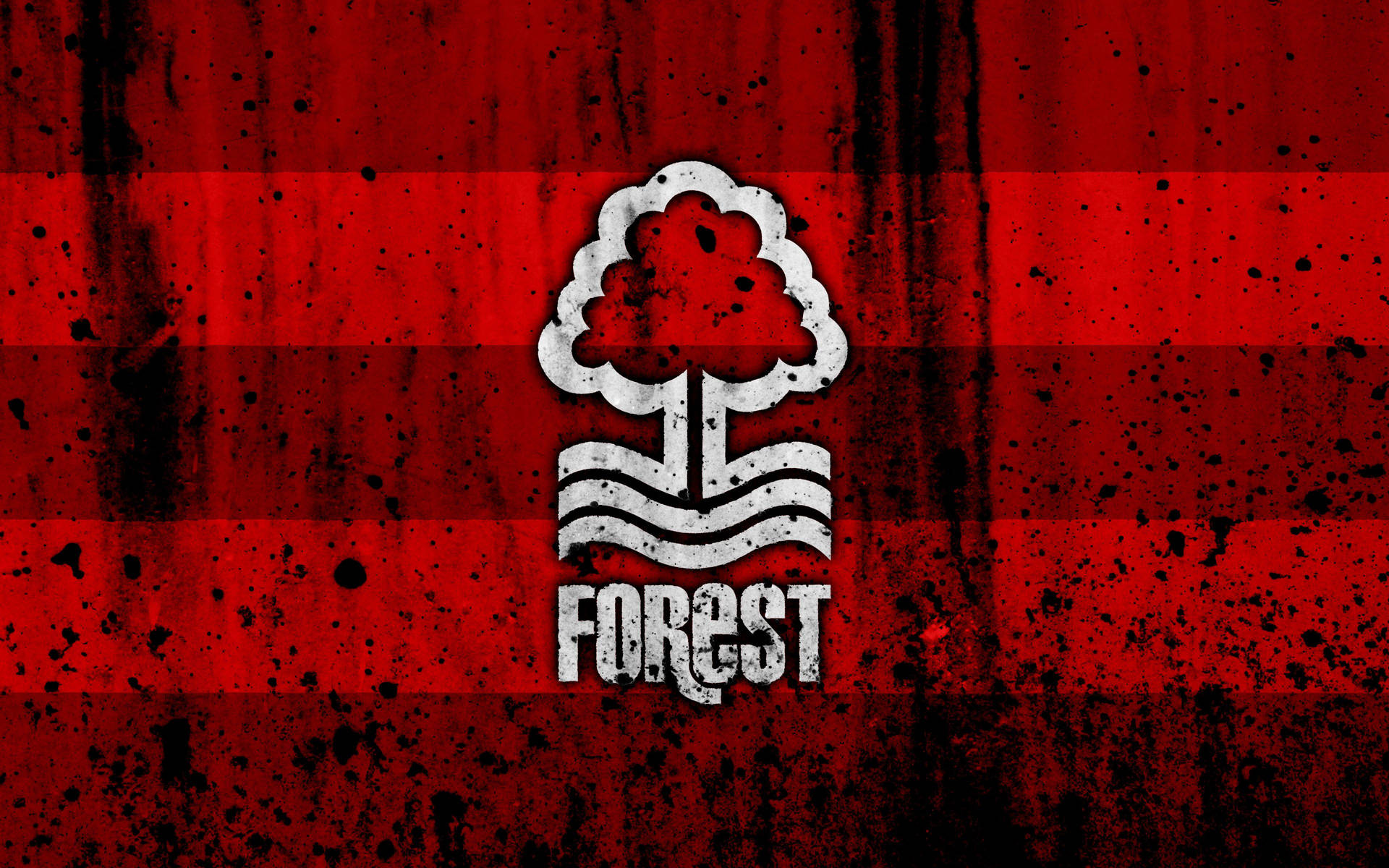 Rå Nottingham Forest FC baggrund Wallpaper