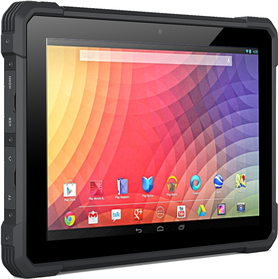 Rugged Tablet Display PNG