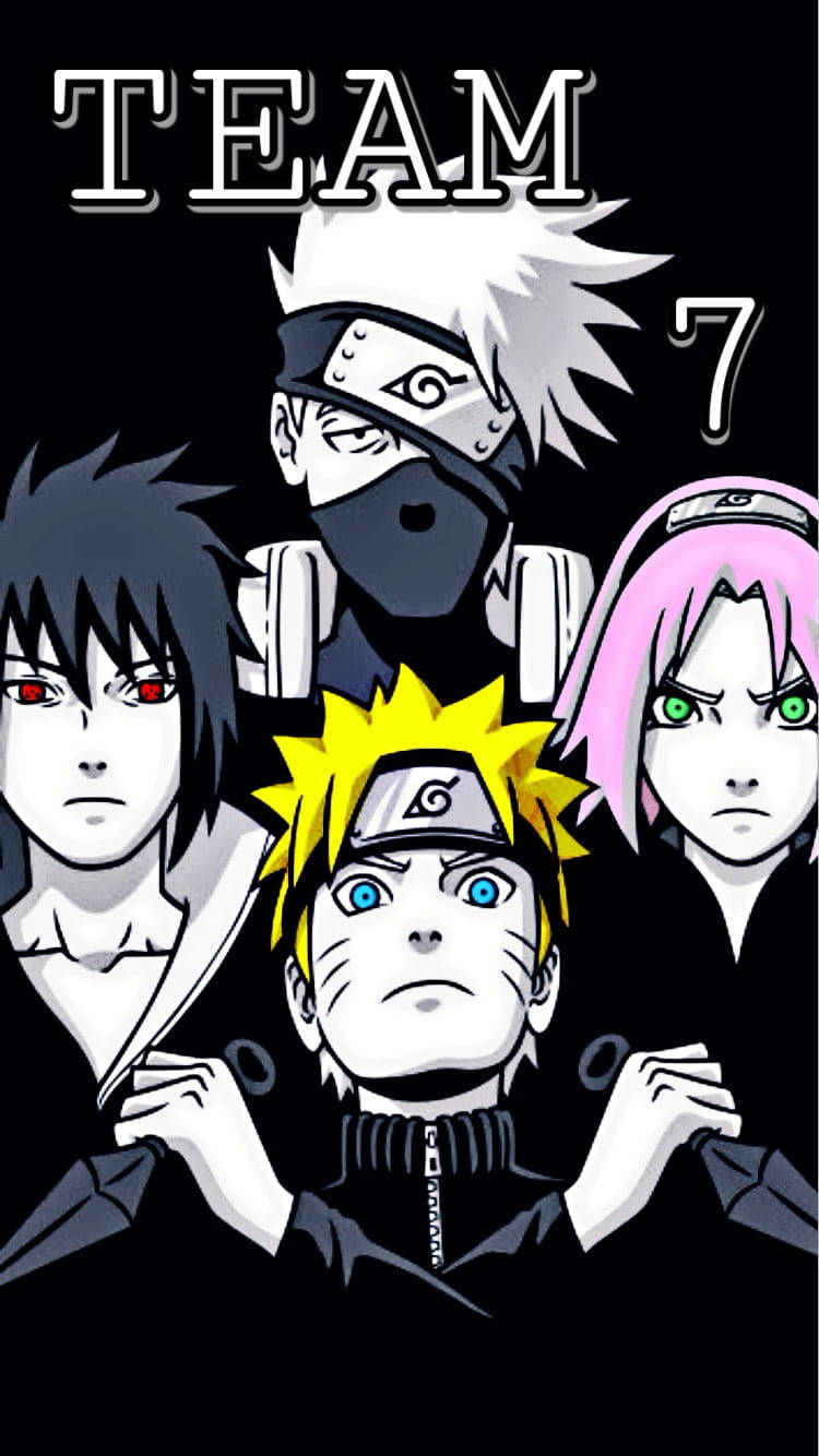 Rugged Team 7 Naruto Iphone Picture