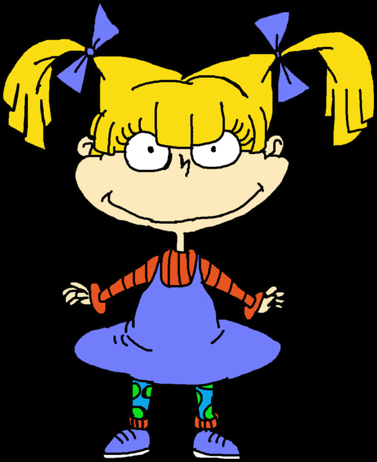 Rugrats Character Angelica Pickles PNG
