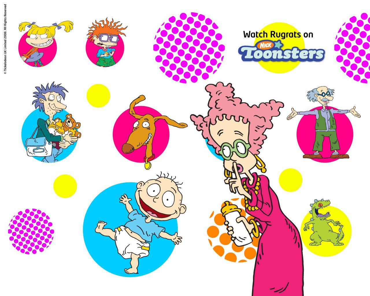 The Rugrats Take On Adventure Puddles Wallpaper