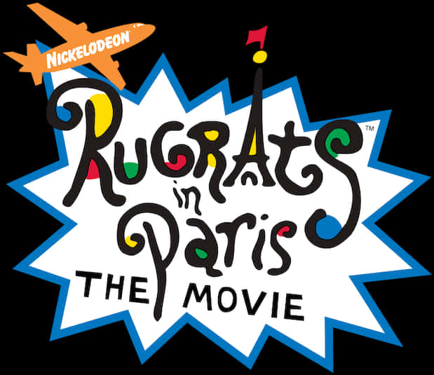 Rugratsin Paris Movie Logo PNG