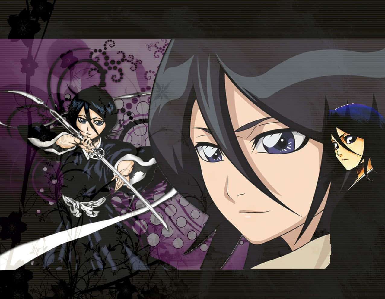 Rukia Kuchiki - Bleach Anime Character Wallpaper