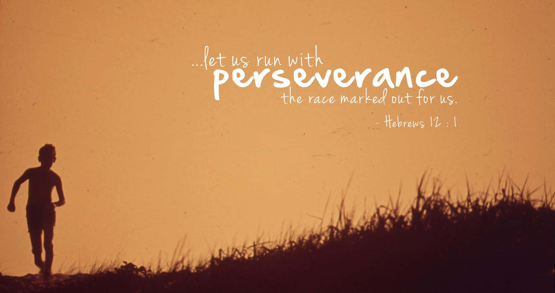 Run With Being Persistent In Mind Wallpaper